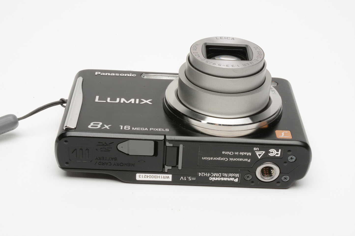 Panasonic Lumix DMC-FH24 16MP Digital Point&Shoot w/Leica lens, tested, great