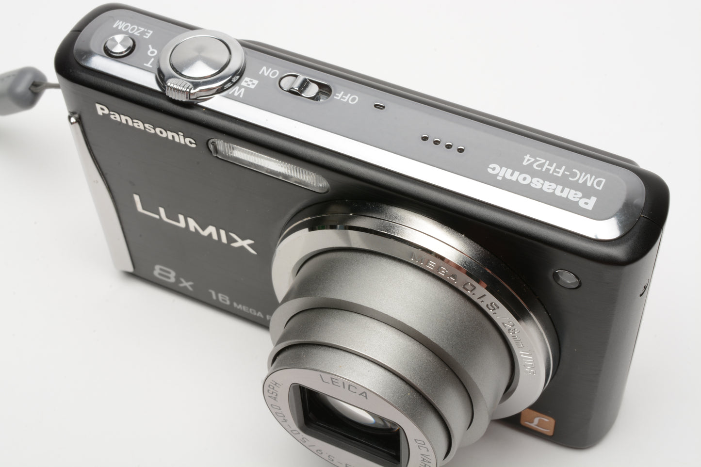 Panasonic Lumix DMC-FH24 16MP Digital Point&Shoot w/Leica lens, tested, great