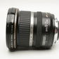 Canon EFS 10-22mm f3.5-4.5 USM zoom lens, caps, pouch +UV