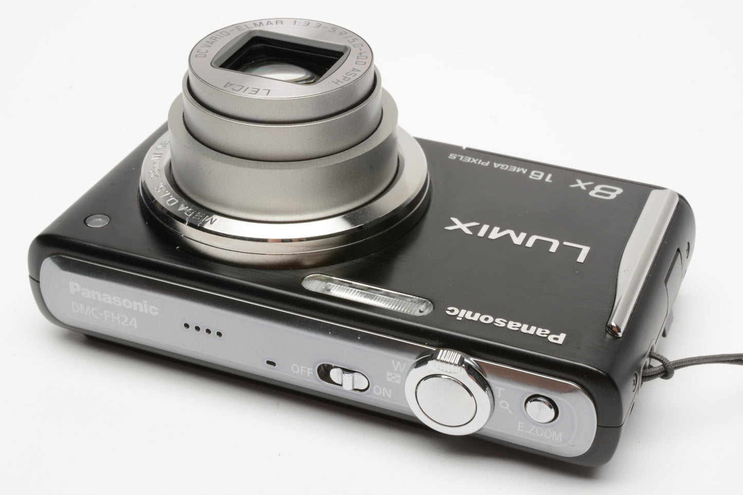 Panasonic Lumix DMC-FH24 16MP Digital Point&Shoot w/Leica lens, tested, great