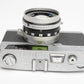 Petri 7s 35mm rangefinder camera w/45mm f1.8 lens, hood, case, tested, works!