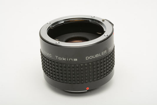 Tokina 2X RMC Doubler for PK mount, caps+pouch