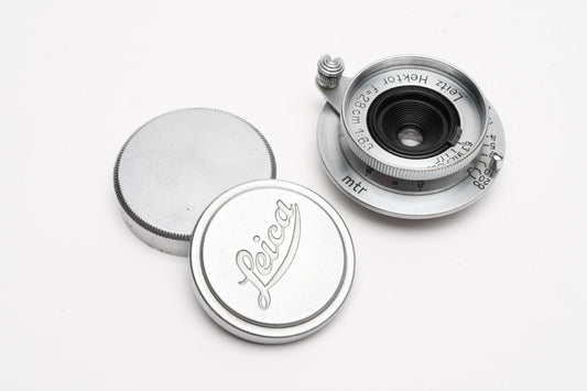 Leica Leitz Hektor 2.8cm f6.3 Lens, Caps, Made in Germany
