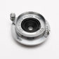 Leica Leitz Hektor 2.8cm f6.3 Lens, Caps, Made in Germany