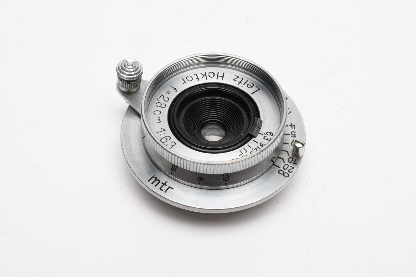 Leica Leitz Hektor 2.8cm f6.3 Lens, Caps, Made in Germany