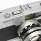 Petri 7s 35mm rangefinder camera w/45mm f1.8 lens, hood, case, tested, works!