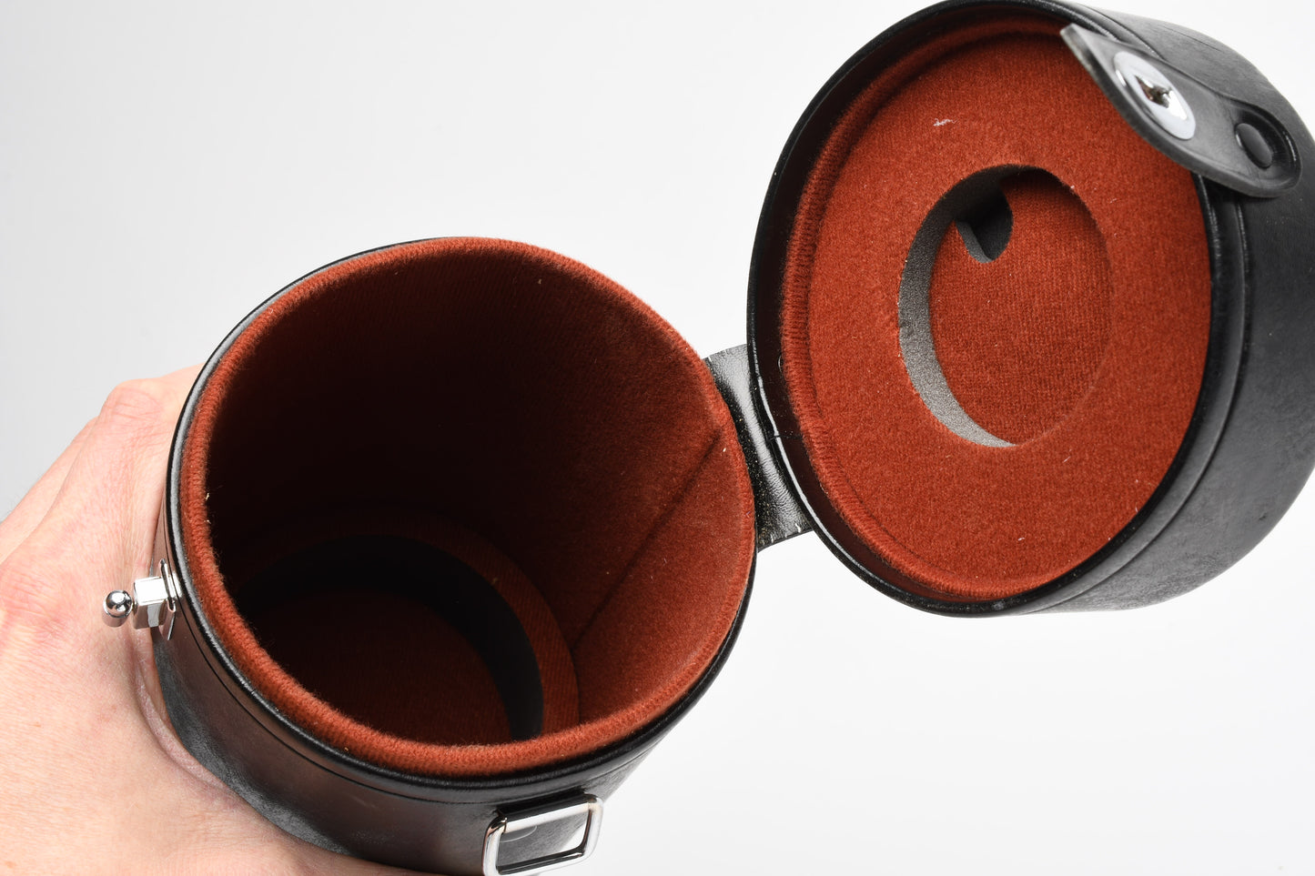 Nikon CL-43 hard lens case, 9.5" x4.5" - Good