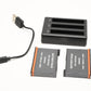 2X Insta360 X3 batteries + Triple charger, Great!