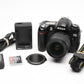 Nikon D70 DSLR w/28-80mm f3.3-5.6G, batt, charger, strap, CF, 32K Acts