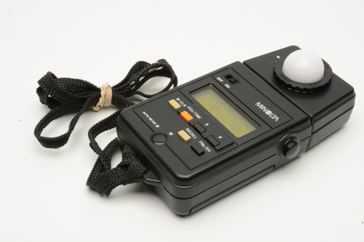 Minolta Autometer III Digital Flash Meter, Strap, Case, Tested, Clean, Accurate