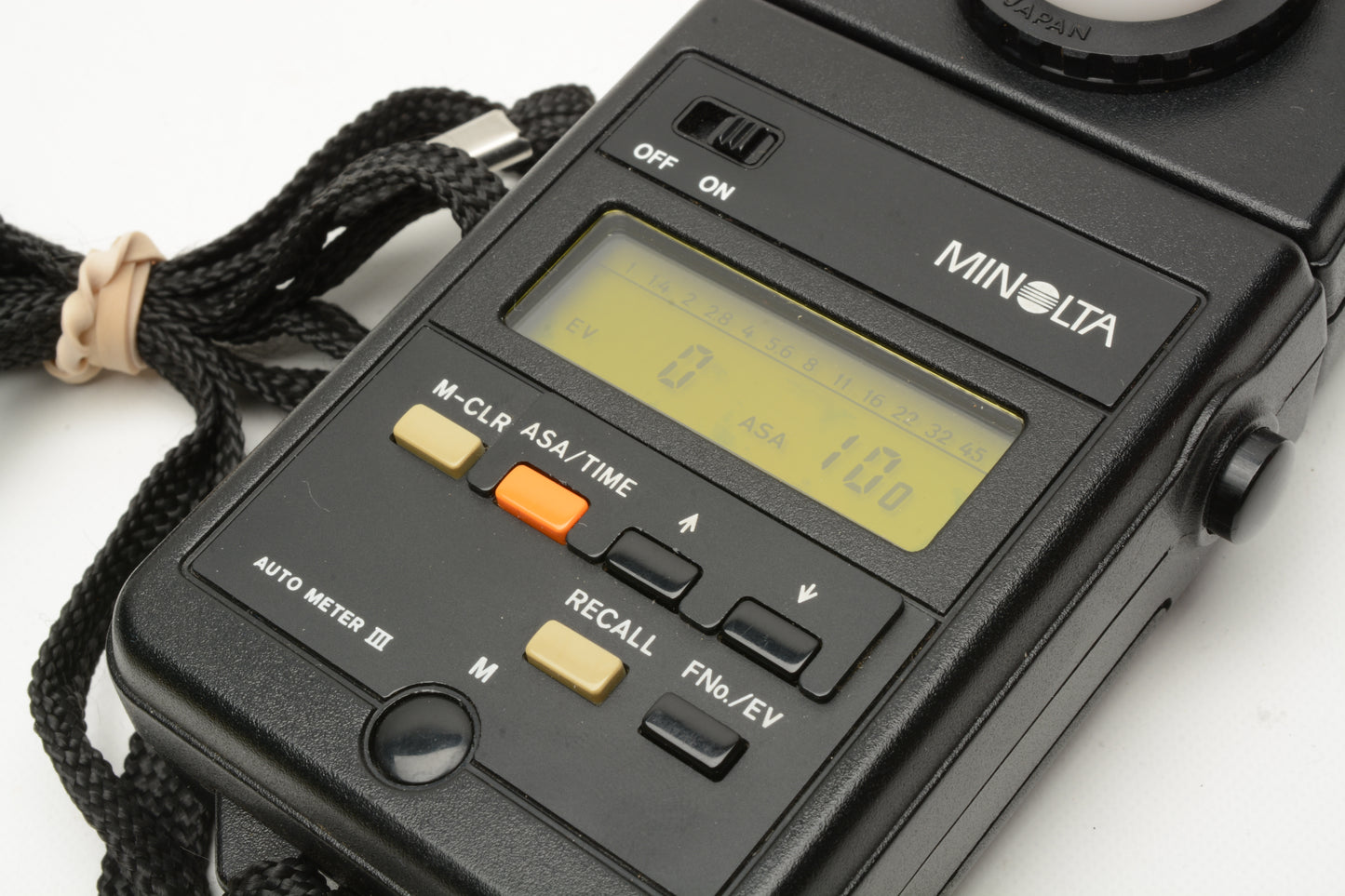 Minolta Autometer III Digital Flash Meter, Strap, Case, Tested, Clean, Accurate