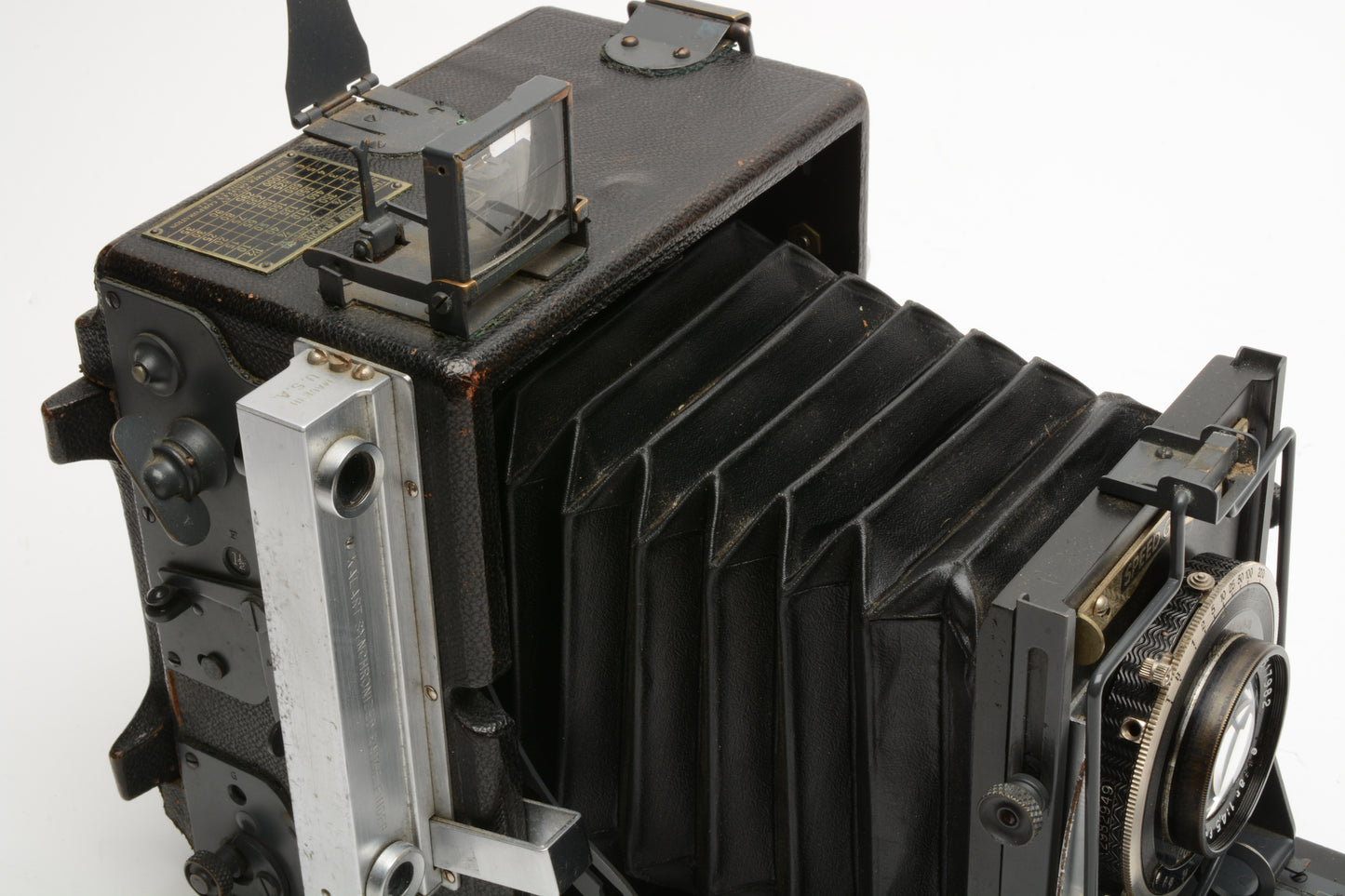 Graflex Speed Graphic 3 1/4 x 4 1/4 Field Camera w/Zeiss 135mm f4.5 Lens, tested