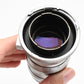 Nippon Kogaku Tokyo Nikkor-Q C 13.5cm f3.5 for Contax RF Mount, Hood+Caps