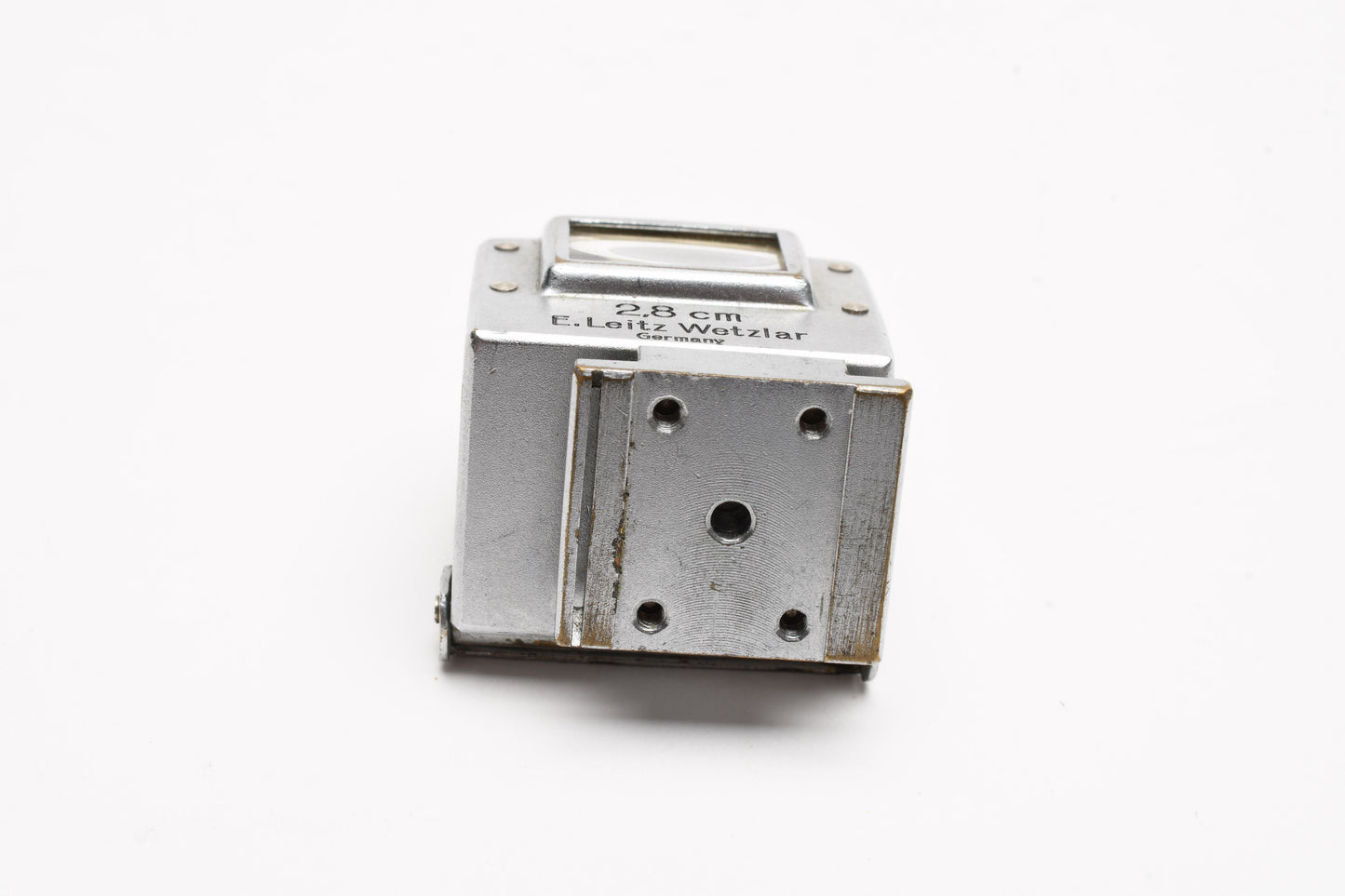 Leica Leitz SUOOQ finder for Hektor 2.8cm f6.3, cracked glass, still good!