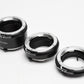 Accura Minolta MD Auto extension tubes set 12, 20, 36mm set