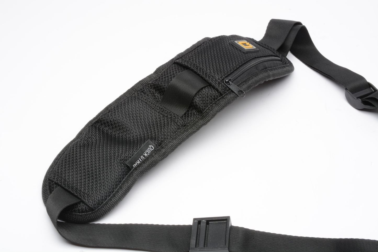 Quick Strap Q wide comfy camera strap w/bottom camera post, clean