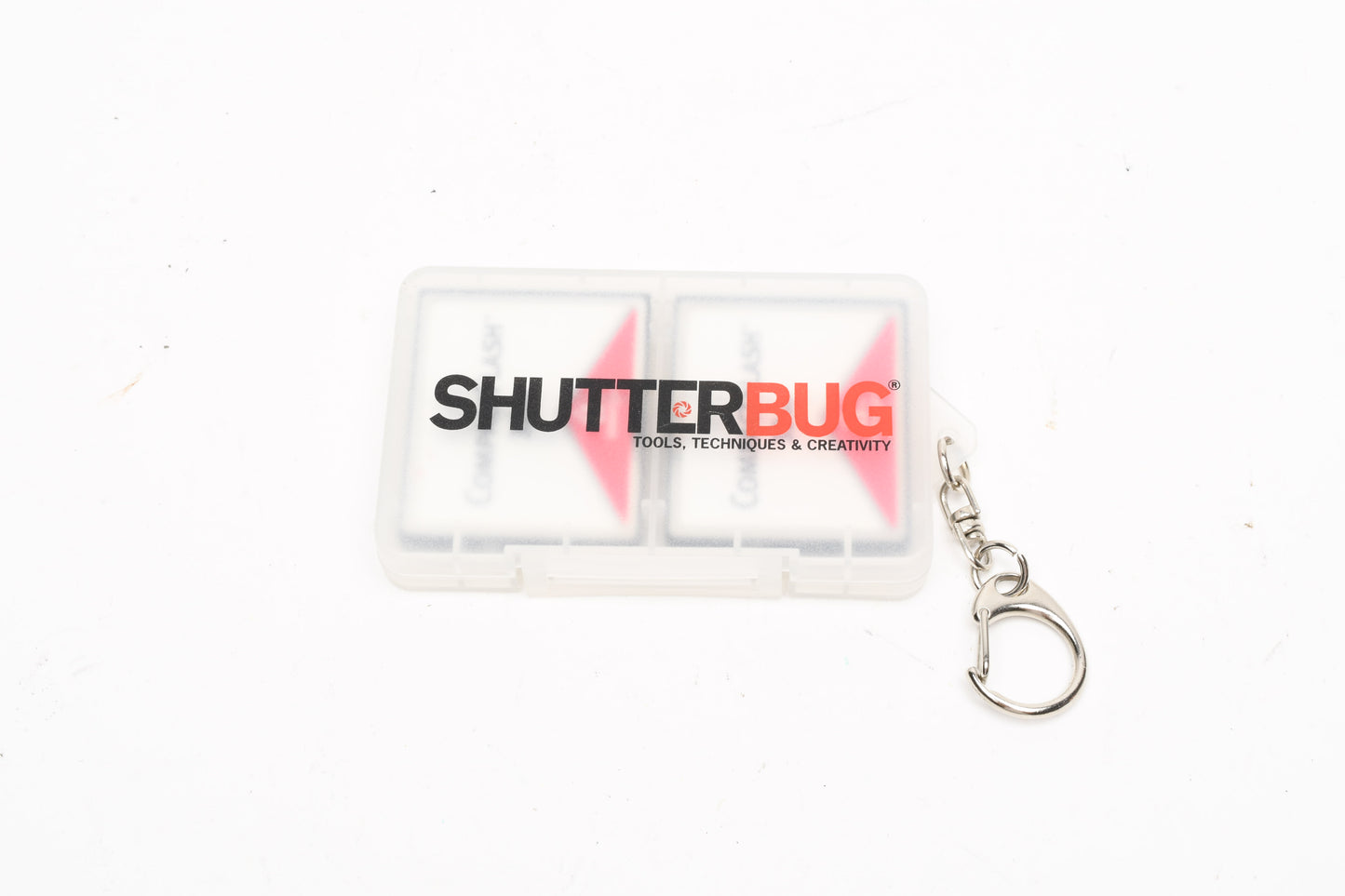 2x 32MB CF Compact Flash Cards in Dual Case, Formatted, Clean