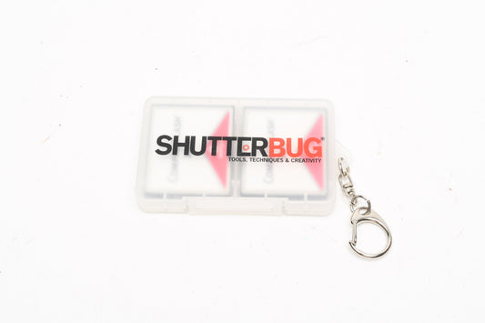 2x 32MB CF Compact Flash Cards in Dual Case, Formatted, Clean