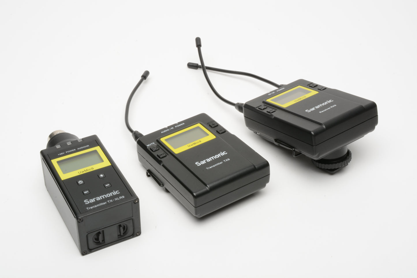 Saramonic UHF Wireless Microphone System Rx9 Tx9 Tx9 Package