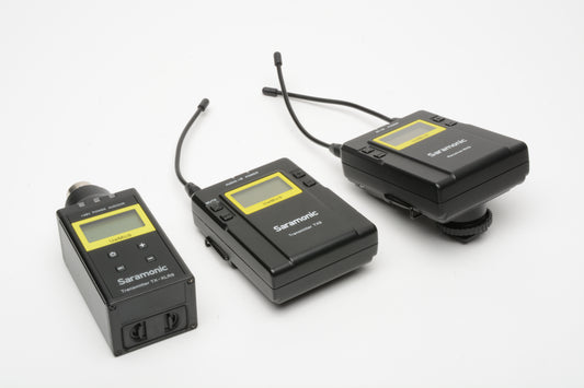 Saramonic UHF Wireless Microphone System Rx9 Tx9 Tx9 Package