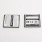2x 64MB CF Compact Flash Cards, Clean, Formatted
