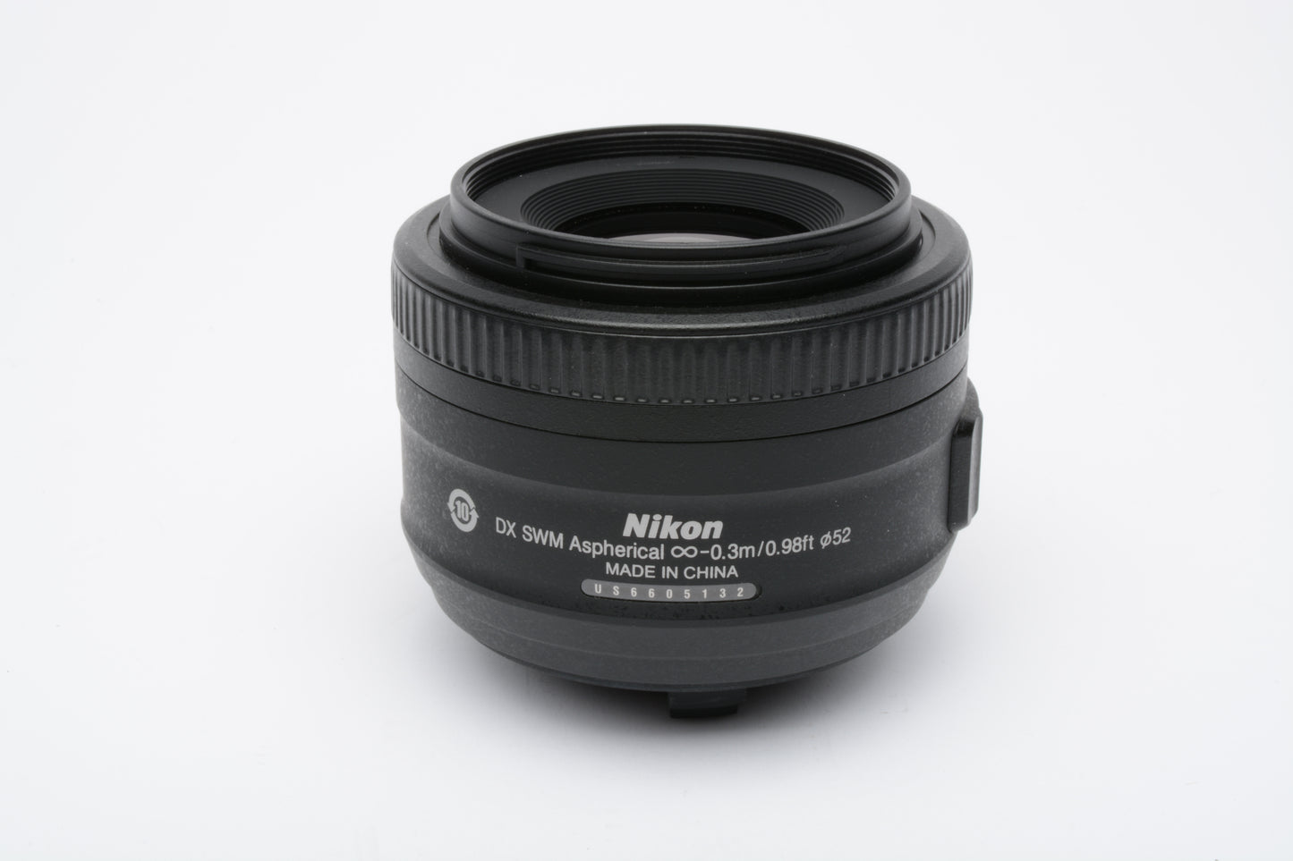 Nikon AF-S Nikkor 35mm f1.8G DX lens, caps, very clean