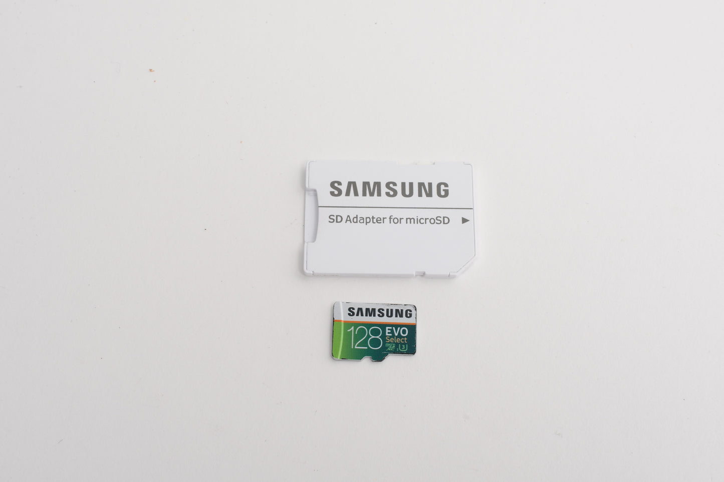 Samsung 128GB EVO Select Micro SD Card w/ Adapter, Formatted