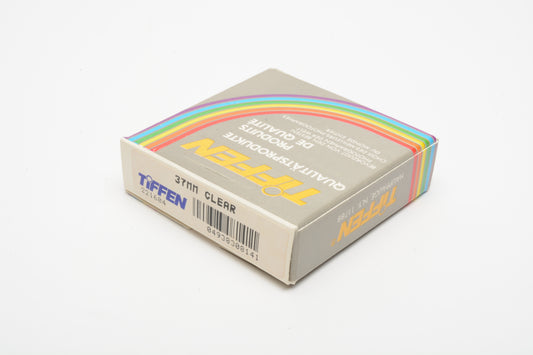 Tiffen 37mm clear filter, NIB