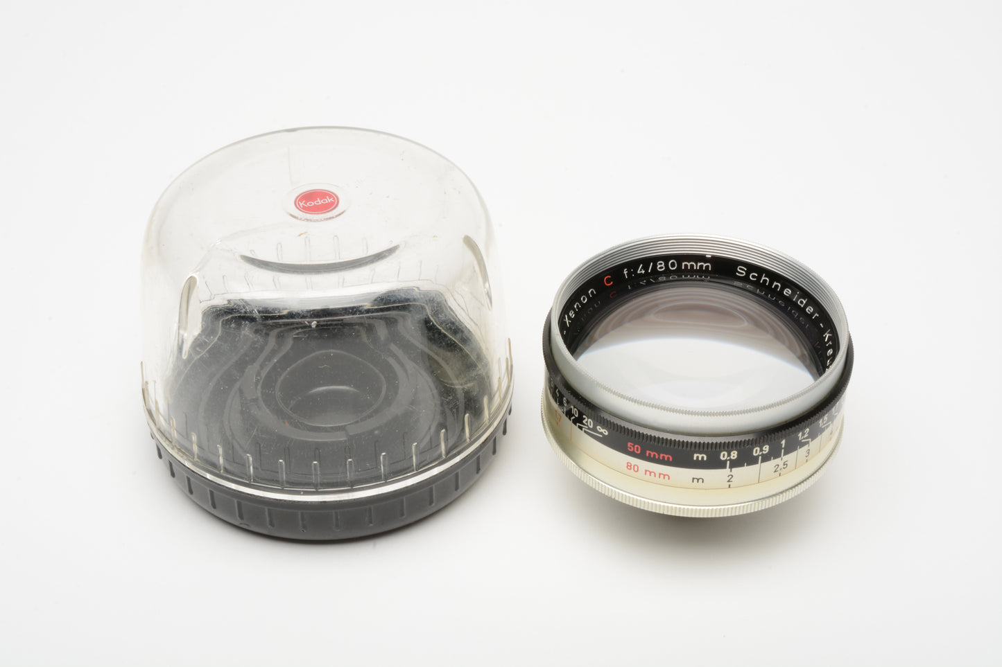 Schneider Retina Longar Xenon C 80 f4 in jewel case, Clean! (For Kodak Retina)