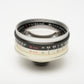 Schneider Retina Longar Xenon C 80 f4 in jewel case, Clean! (For Kodak Retina)