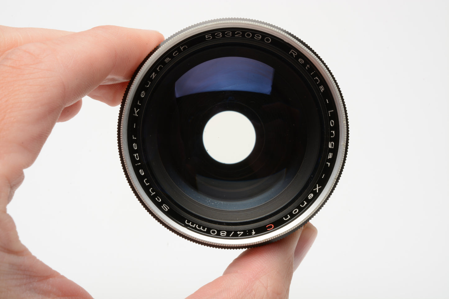 Schneider Retina Longar Xenon C 80 f4 in jewel case, Clean! (For Kodak Retina)