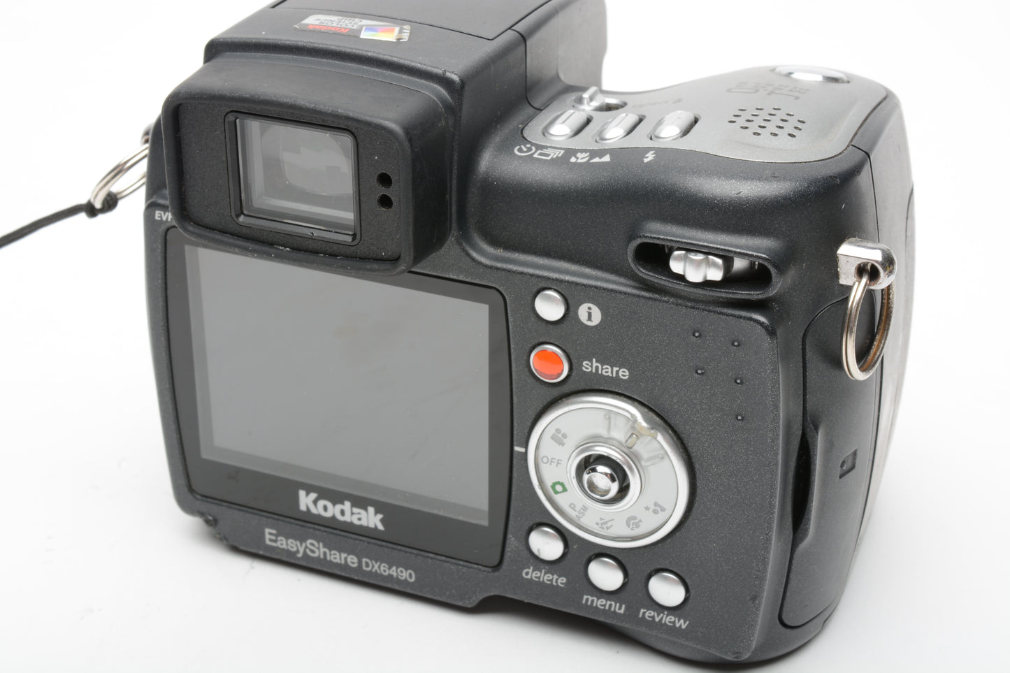 Kodak Easyshare DX6490 4MP digital Point&Shoot camera, tested +2 batts