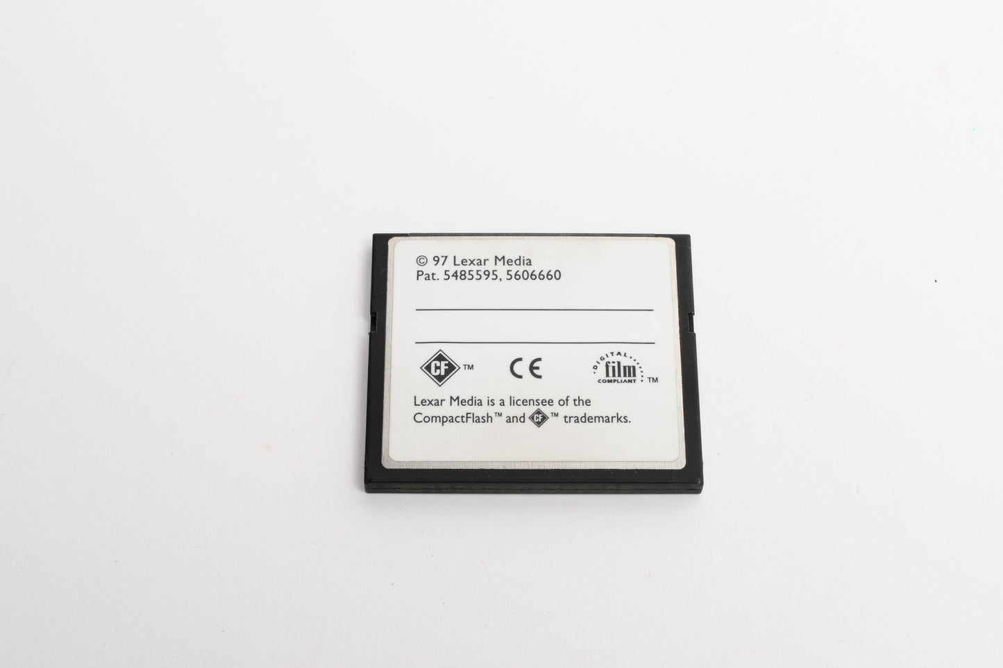 Lexar Media 80MB CF Compact Flash Card 8x Speed, Formatted
