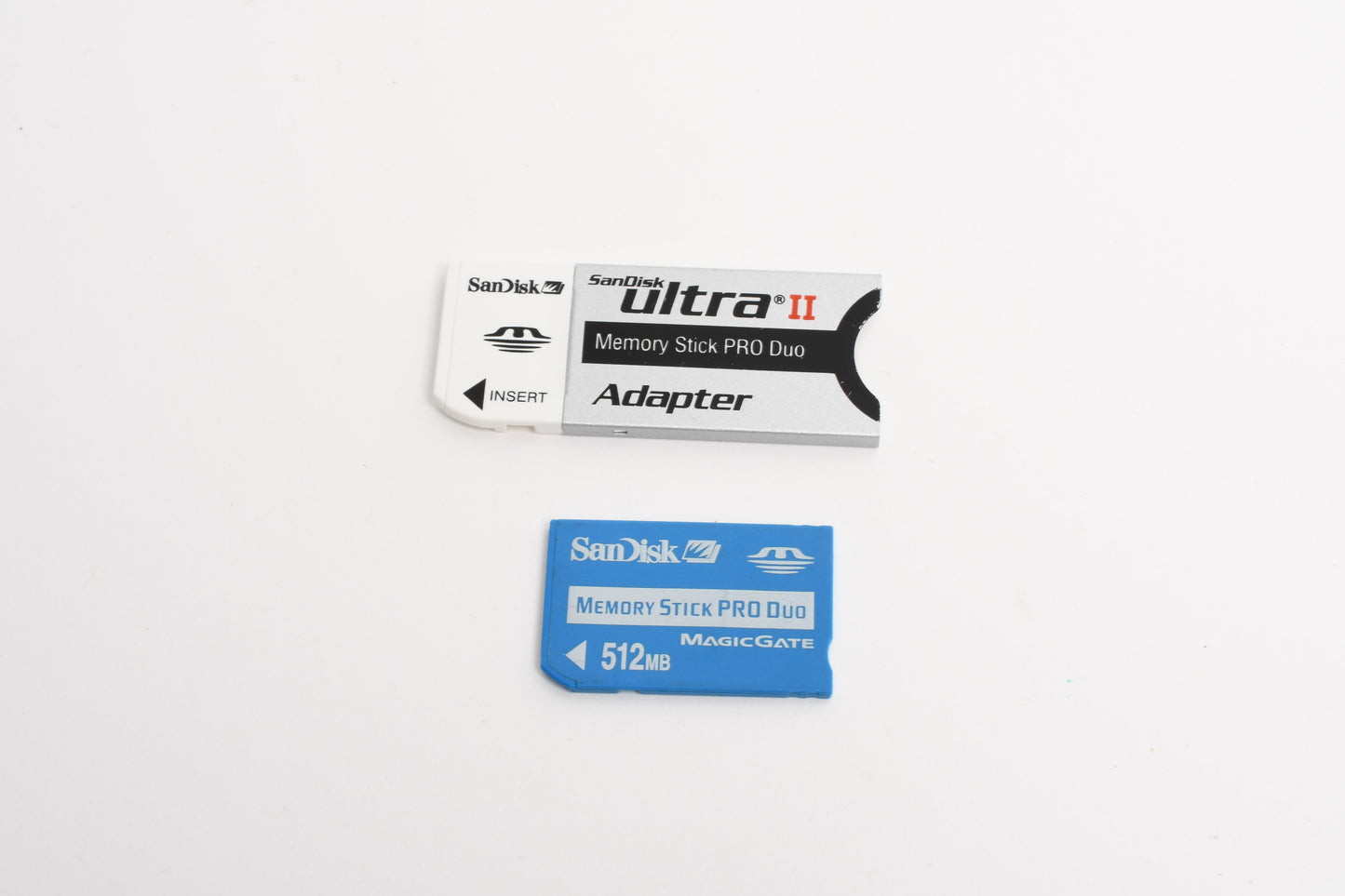 SanDisk 512MB Memory Stick Pro Duo MagicGate w/ Adapter, Formatted
