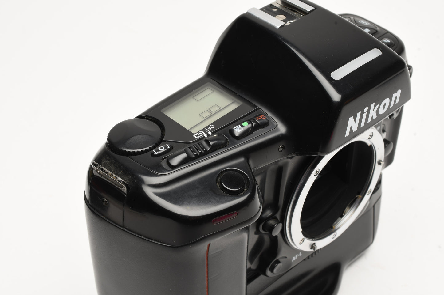 Nikon N90s 35mm SLR Body +MF-26 back, MB-10 Grip, Great, Tested