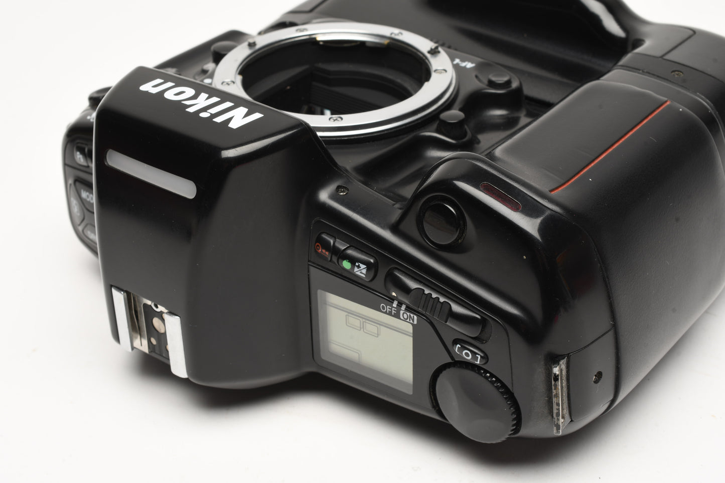 Nikon N90s 35mm SLR Body +MF-26 back, MB-10 Grip, Great, Tested