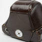 Nikon F Eveready hard leather camera carrying case (Brown)