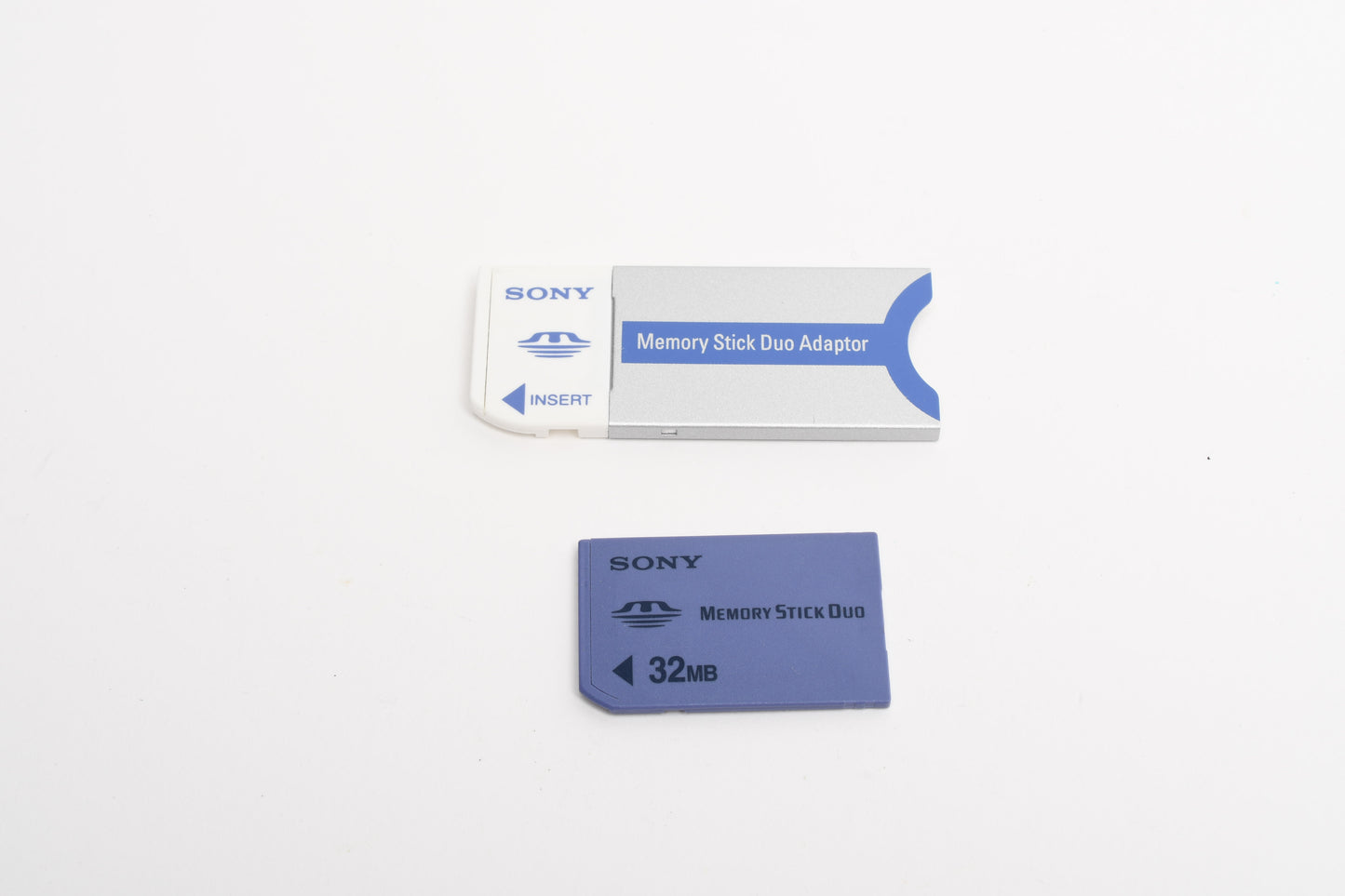Sony 32MB Memory Stick Duo Card w/ Adapter, Formatted