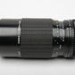 Sigma 75-210mm f3.5-4.5 Zoom KIII lens Konica AR Mount, Mint-, boxed+hood+case