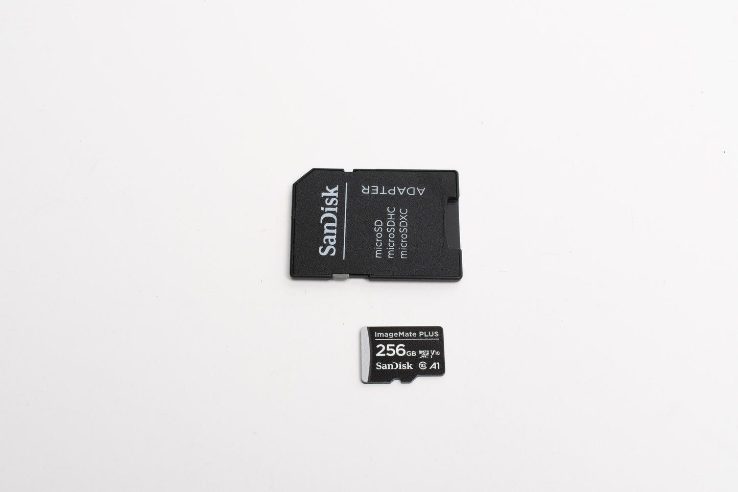 SanDisk ImageMate Plus 256GB Micro SD Card w/ Adapter & Jewel Case, Formatted