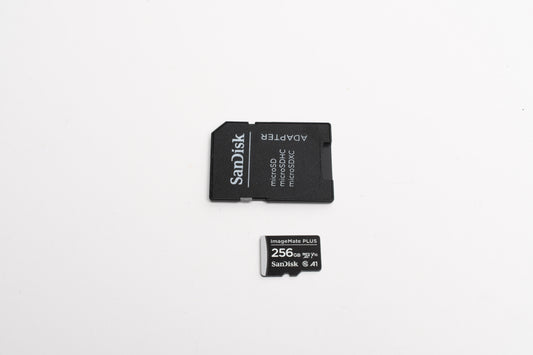 SanDisk ImageMate Plus 256GB Micro SD Card w/ Adapter & Jewel Case, Formatted