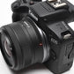 Canon EOS R100 Mirrorless w/18-45mm, 2X Batts, charger, <2K Acts! Mint-