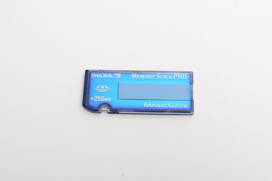 SanDisk 256MB Memory Stick Pro Card MagicGate w/ Sleeve, Formatted