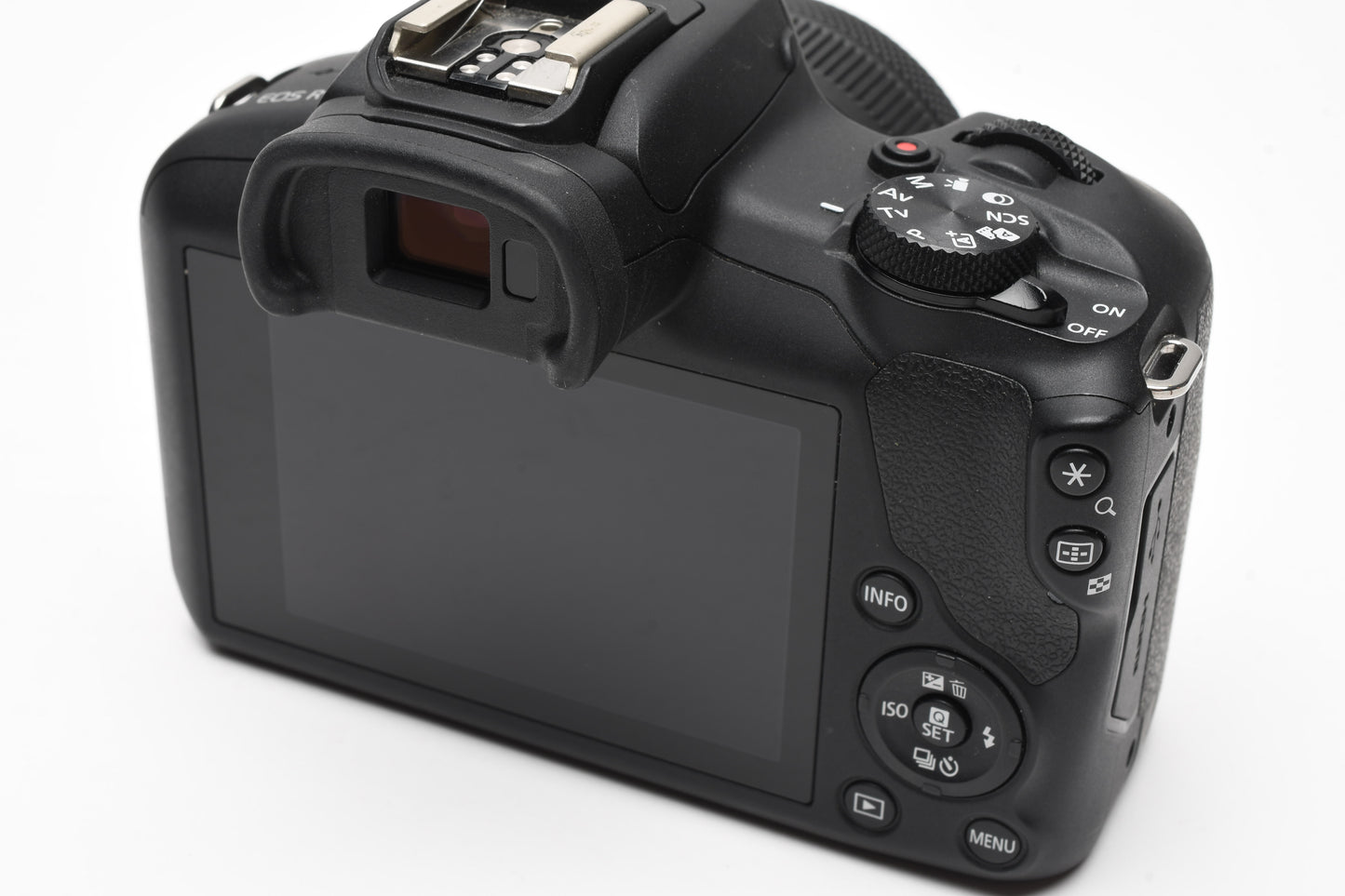 Canon EOS R100 Mirrorless w/18-45mm, 2X Batts, charger, <2K Acts! Mint-
