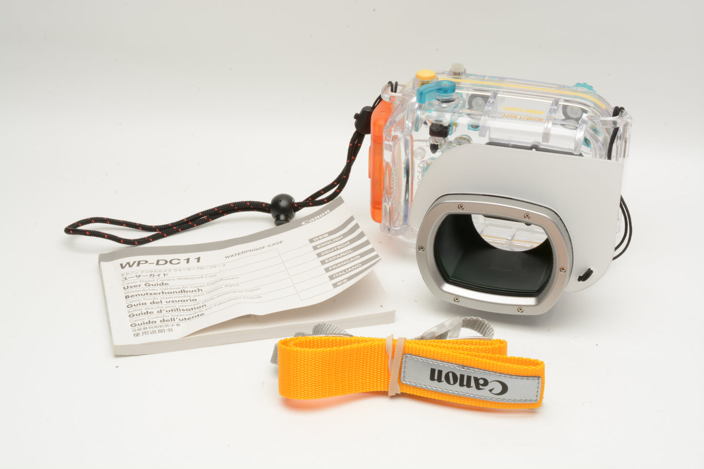 Canon WP-DC11 Underwater Housing w/strap and manual, Mint-