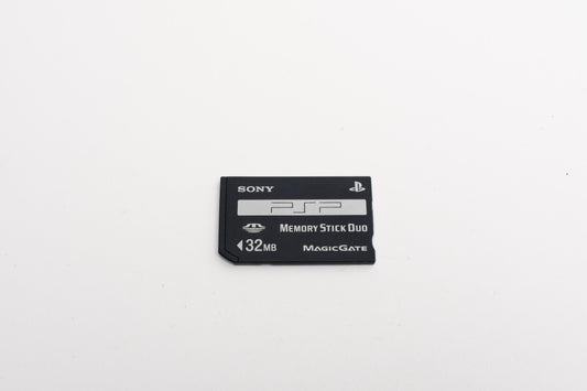 Sony 32MB PSP Memory Stick Duo Card MagicGate w/ Sleeve, Formatted