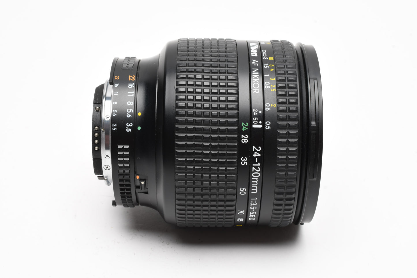 Nikon AF Zoom-Nikkor 24-120mm f3.5-5.6D zoom lens, Caps, Great!