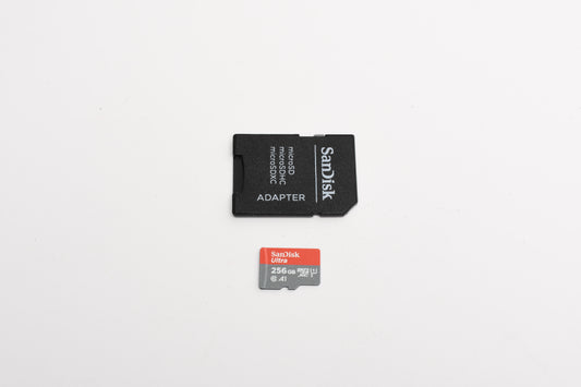 SanDisk Ultra 256GB Micro SD Card w/ Adapter & Jewel Case, Formatted