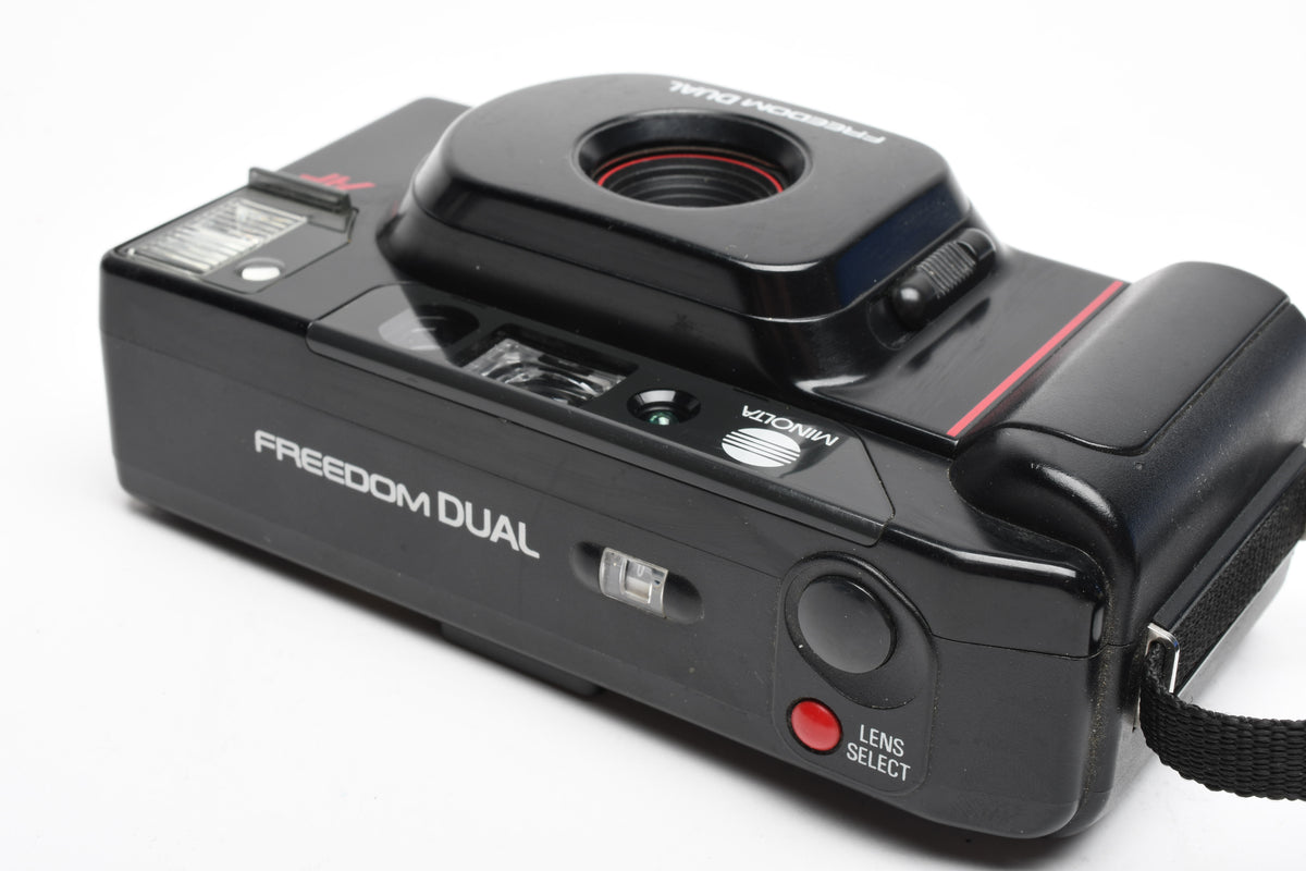 Minolta Freedom Dual 35mm AF Point&Shoot camera, tested, Nice