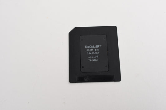 128MB SanDisk SmartMedia Card, Formatted, Clean